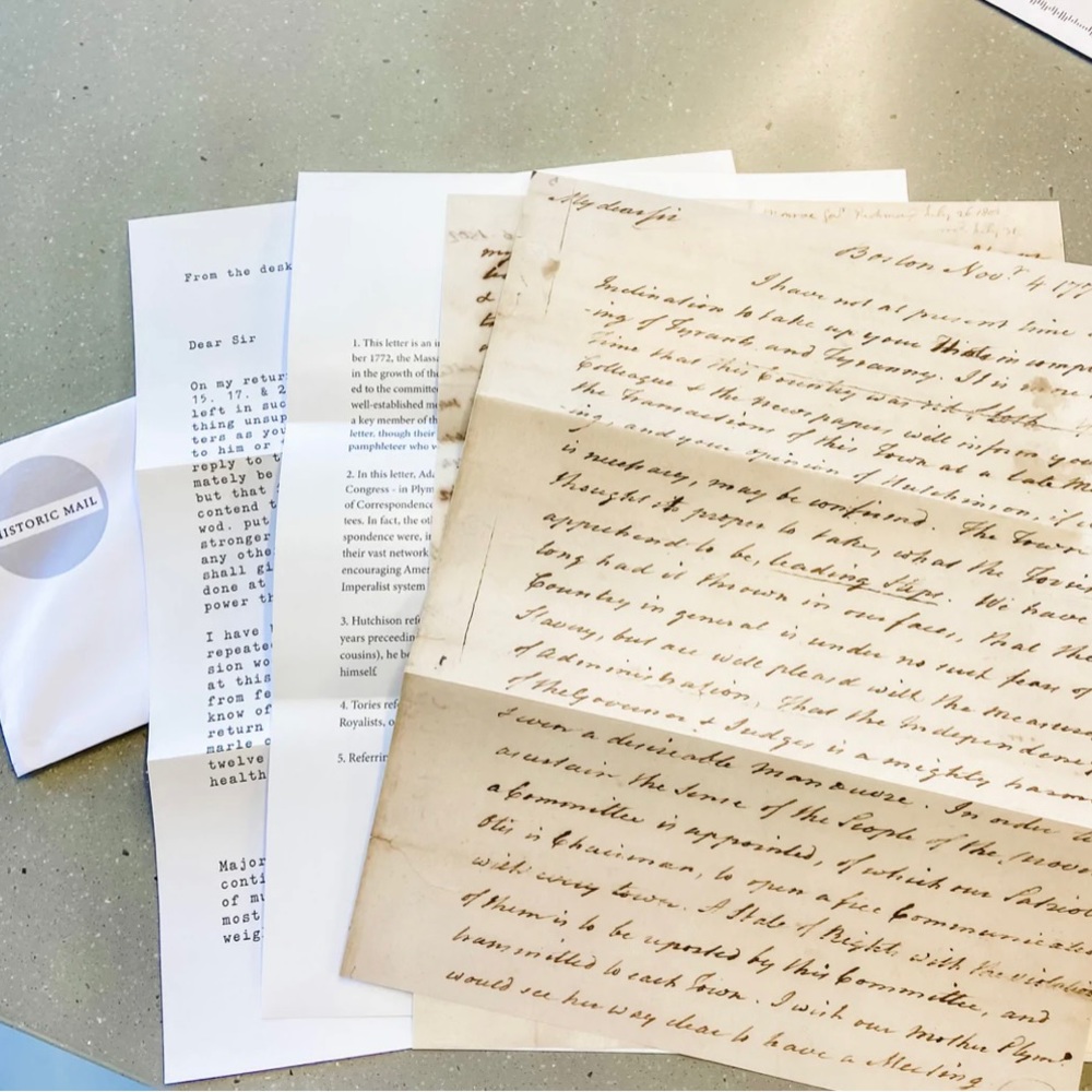 RARE Historic Letters